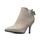 Oaleen Bottines fourrées femme bout pointu nœud su