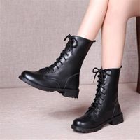 BOTTE Botte Femme Nouvelle arrivee Beau Couleur unie Noi BOTTE Botte Femme Nouvelle arrivee Beau Couleur unie Noi