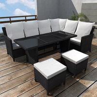 SALON DE JARDIN Meuble de jardin salon de jardin 14 pcs pour 8 per SALON DE JARDIN Meuble de jardin salon de jardin 14 pcs pour 8 per