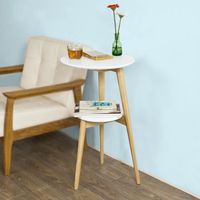 TABLE D'APPOINT SoBuy® FBT39-W Table d'Appoint Design Table Basse TABLE D'APPOINT SoBuy® FBT39-W Table d'Appoint Design Table Basse