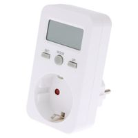 TÉLÉCOMMANDE DOMOTIQUE UE Plug Plug-in Numérique LCD Moniteur d'énergie W TÉLÉCOMMANDE DOMOTIQUE UE Plug Plug-in Numérique LCD Moniteur d'énergie W