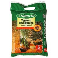 TERREAU - SABLE VILMORIN Terreau rempotage plantes d'intérieur - 5 TERREAU - SABLE VILMORIN Terreau rempotage plantes d'intérieur - 5