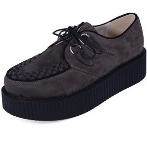 6919 Chaussures Lacets Ly Creeper Plateforme Homme Derby Cuir Punk rdCBoex