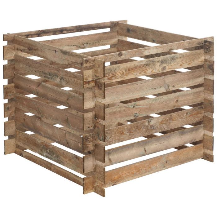 Bac à Compost en bois Mezzito 480 Litres - Achat / Vente ...
