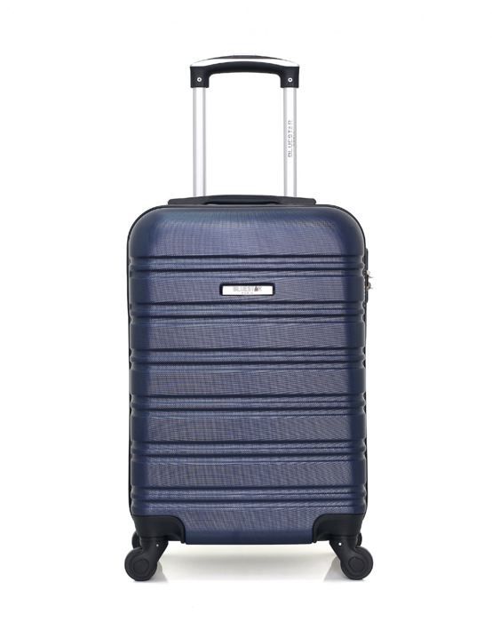 BLUESTAR Valise cabine 52 BILBAO - Rigide - ABS - 4 roues - Bleu