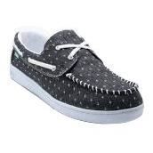KEEP Chaussures Bateaux Benten Starry Night - Homme - Bleu Denim et Blanc