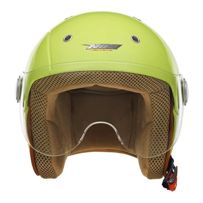 NOX Casque Jet N217 Junior Jaune