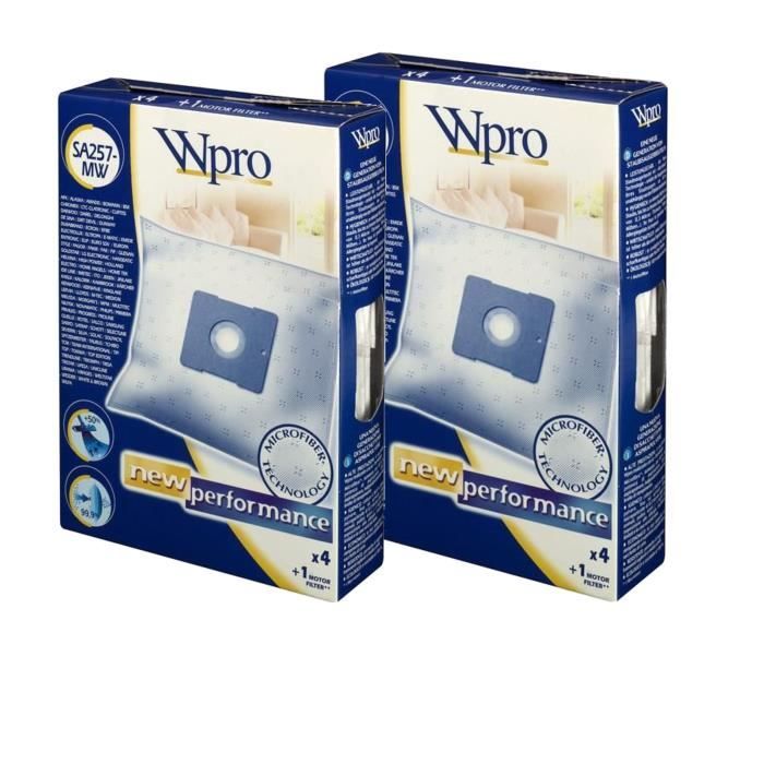 WPRO SA257-MW Sacs pour aspirateur SAMSUNG x2