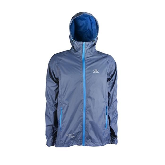 HIGHLANDER Veste Coupe-Vent Stow & Go Compactable Marine