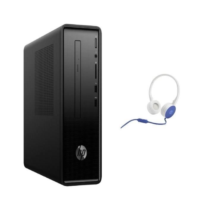 HP PC de Bureau Slimline 290-p0007nf -i3-8100 - 8GoRam + Stockage2To - W10 + Casque