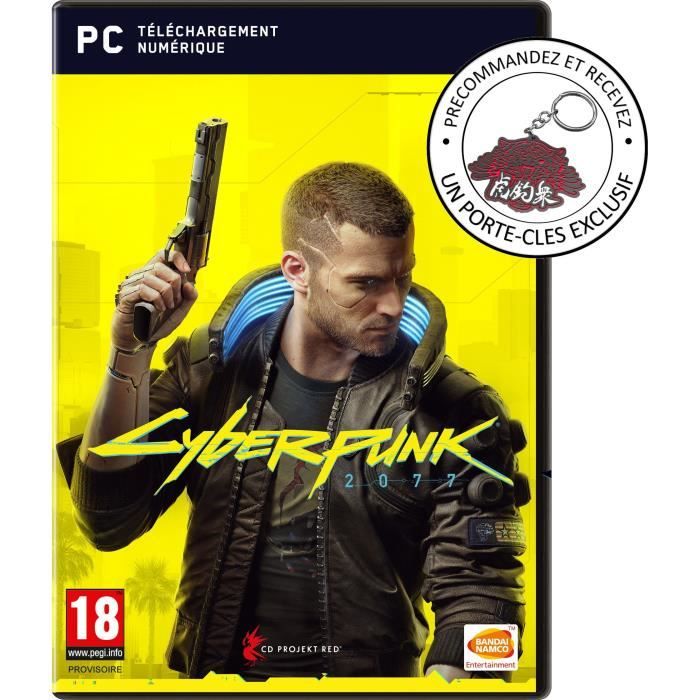 CYBERPUNK 2077 Edition Day One Jeu PC ( code de téléchargement dans la boite ) + Bonus de précommande