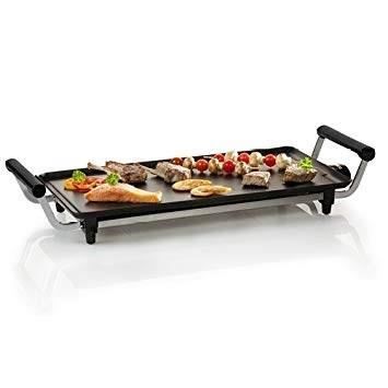 DOMO Plancha électrique Teppanyaki - DO8307TP - 2100 W - Noir + Pack supporter