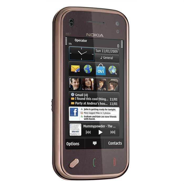 Nokia N97 Mini Bronze   Achat / Vente TELEPHONE PORTABLE Nokia N97