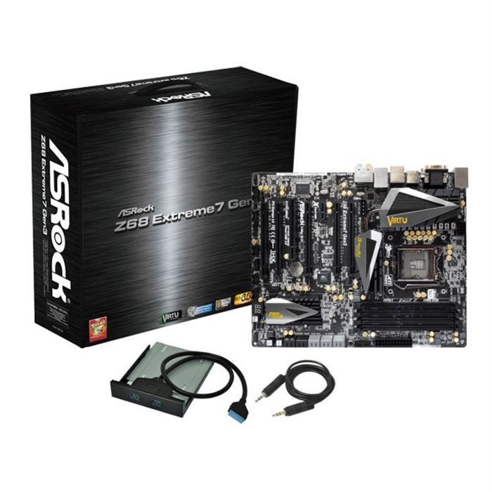 ASRock Z68 Extreme7 G3   Achat / Vente CARTE MERE ASRock Z68 Extreme7