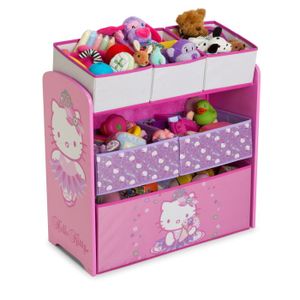 hello kitty meuble de rangement enfant 6 bacs achat