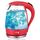 Fagor - Bouilloire en verre rouge 2200W 1.7L