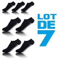 CHAUSSETTES FREEGUN Lot de 7 Chaussettes Homme Tige Courte Uni CHAUSSETTES FREEGUN Lot de 7 Chaussettes Homme Tige Courte Uni