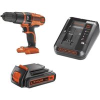 PERCEUSE BLACK & DECKER Perceuse percussion sans fil BDCH18 PERCEUSE BLACK & DECKER Perceuse percussion sans fil BDCH18