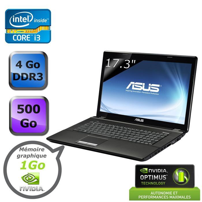 Asus X73SJ TY067V Marron   Achat / Vente ORDINATEUR PORTABLE Asus