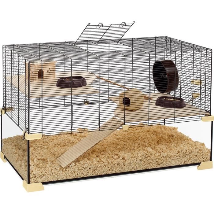 KARAT 100 Cage en verre hamsters et souris - Karat 100 Cage En Verre Hamsters Et Souris