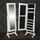 LANGRIA Armoire à Bijoux avec Miroir Murale Lumièr