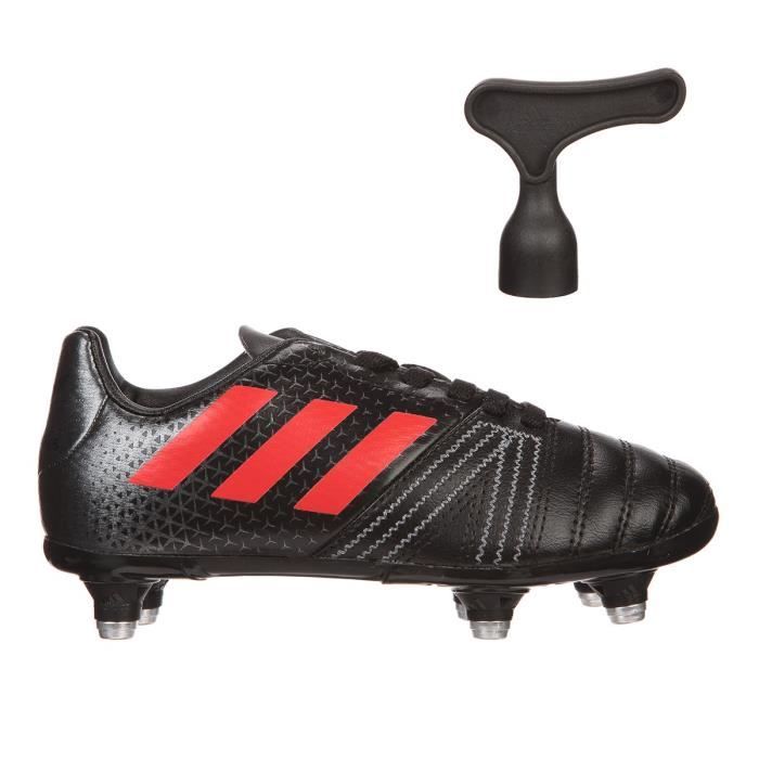 ADIDAS Chaussures de rugby All Blacks - Enfant garçon - Noir et jaune