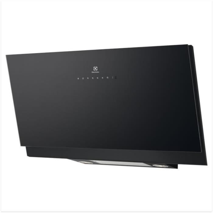 ELECTROLUX - EFV90673OK - Hotte décorative murale - 720m3/h - 63dB max - 3 vitesses + 1 intensive - L89,8cm - Noir
