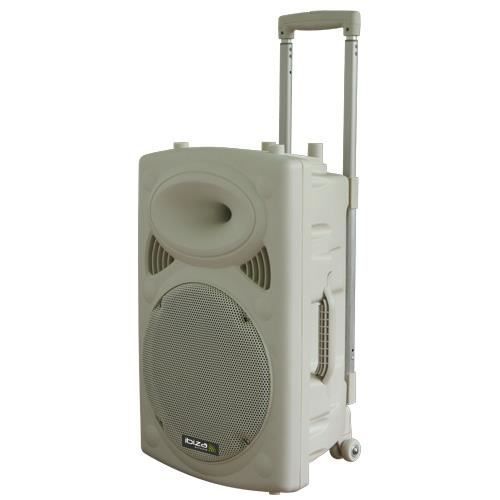 IBIZA PORT15VHF-BT-WH Système de sonorisation portable autonome 15\