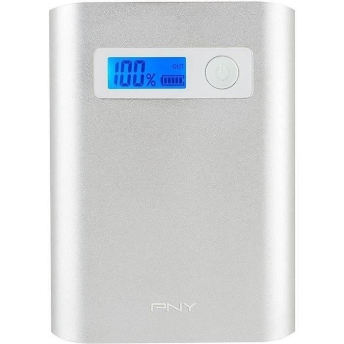 Pny Power Bank 7800 mAh - Alu Digital Batterie de secours