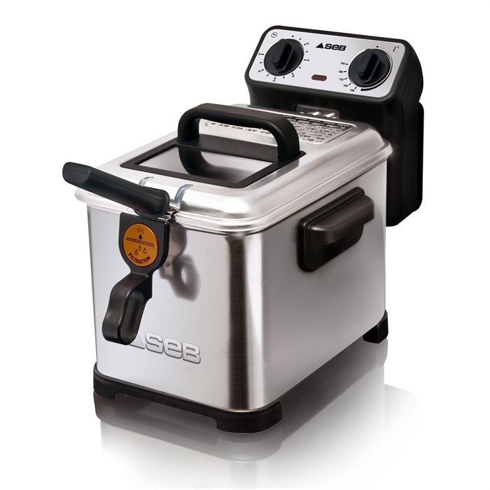 SEB FR404800 Friteuse électrique semi-professionnelle Filtra Pro - Inox