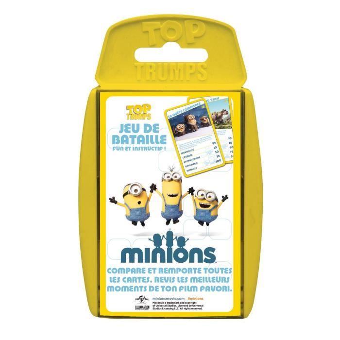 LES MINIONS Jeu De Bataille