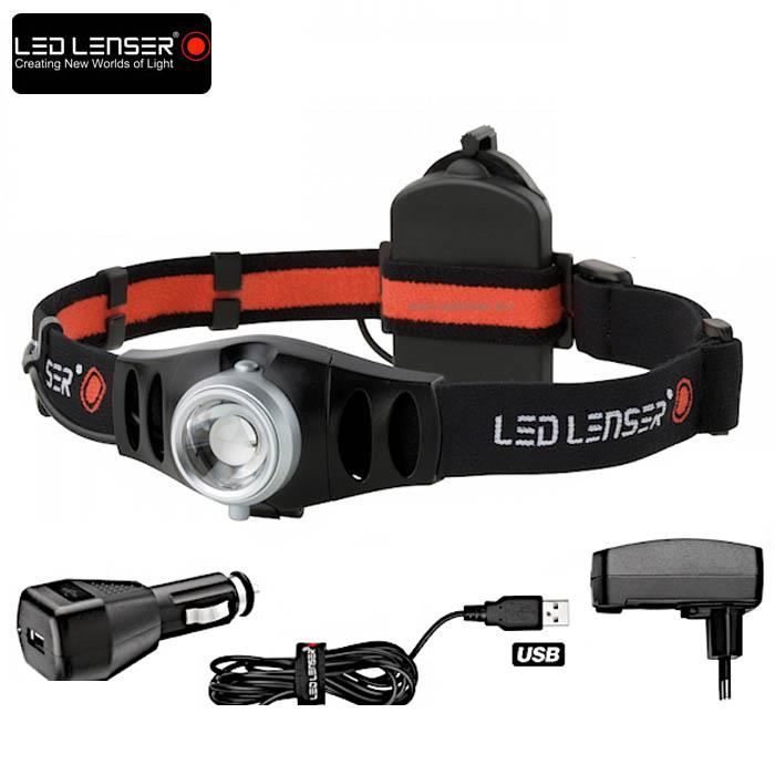 Cher Frontale Cdiscount Lenser Lampe Prix H7 Rechargeable Pas Led gqHf0x
