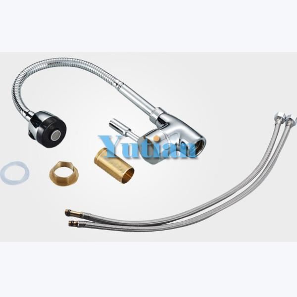 Solid Brass cuisine mélangeur froid et chaud3