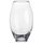 Vase transparent haut