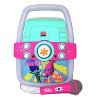 MICRO - KARAOKÉ TROLLS Karaoké enfant avec micro Flashing Light MICRO - KARAOKÉ TROLLS Karaoké enfant avec micro Flashing Light