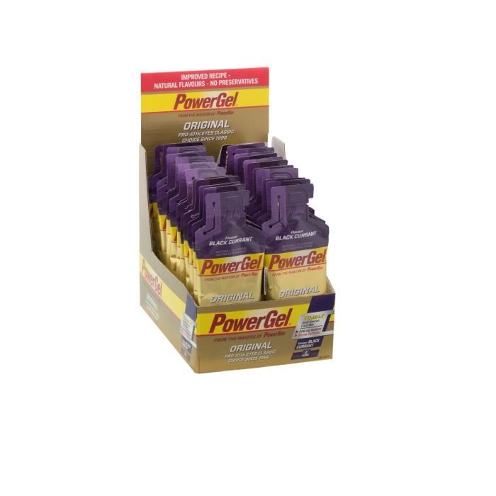 POWERBAR Lot de 24 gels - Cassis - 41 g