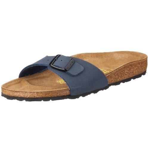 BIRKENSTOCK Sandales Madrid - Homme - Bleu mat