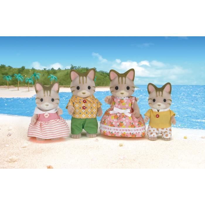 SYLVANIAN FAMILIES 5180 Famille Chat Tigré