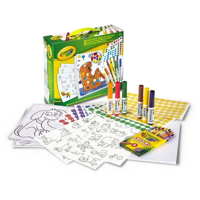 CRAYOLA Jeux De Gommettes