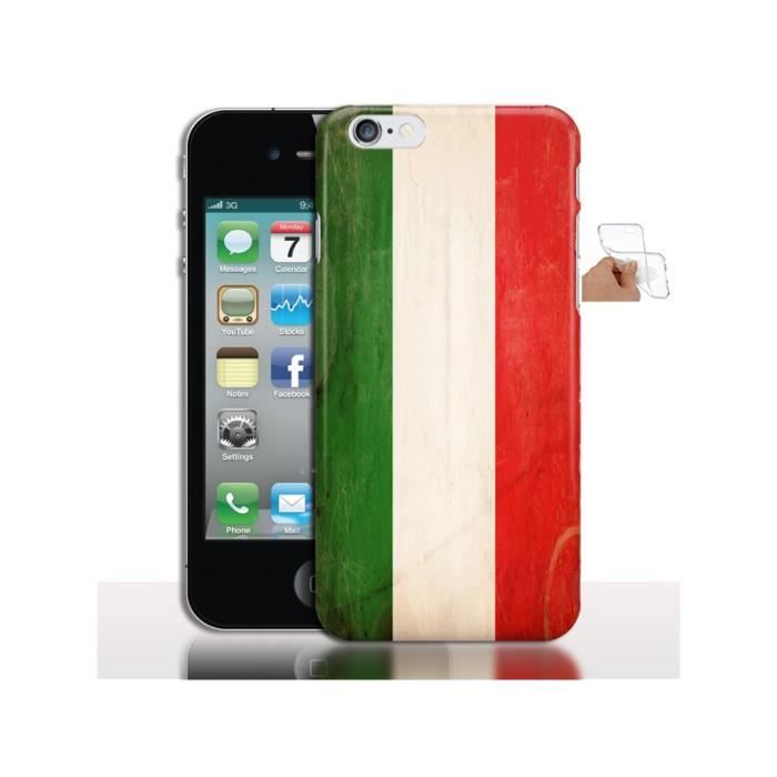 coque iphone 8 drapeau italien