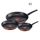 Lot de 3 poeles tefal
