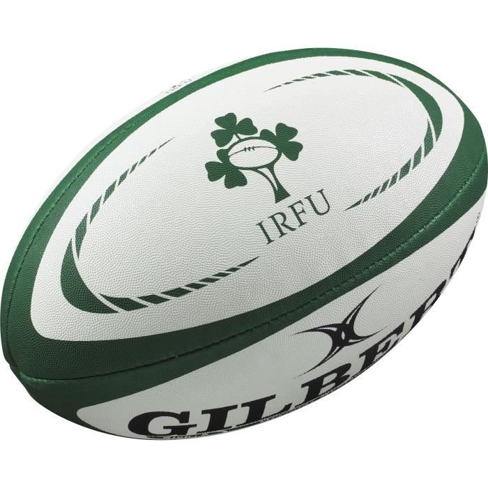 GILBERT Ballon de rugby REPLICA Taille Midi Irlande