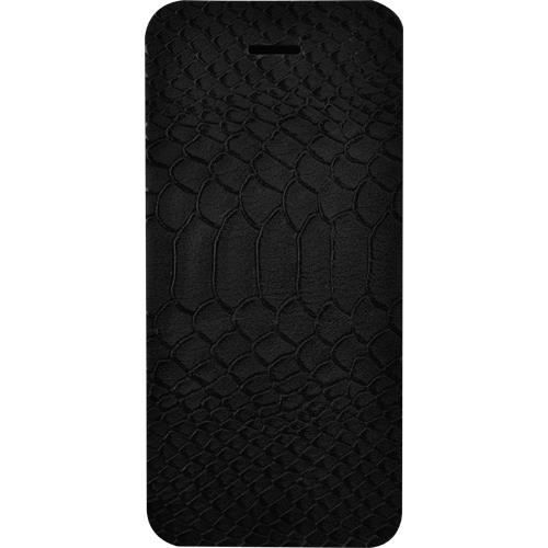 BBC Etui folio effet croco pour iPhone 6 S - Noir