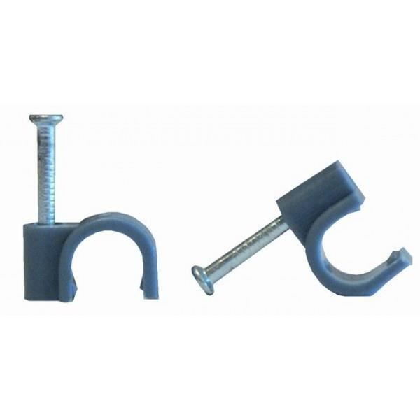 VOLTMAN Lot de 20 attaches professionnelles - Diamètre 6 mm² - Gris (Lot de 3)