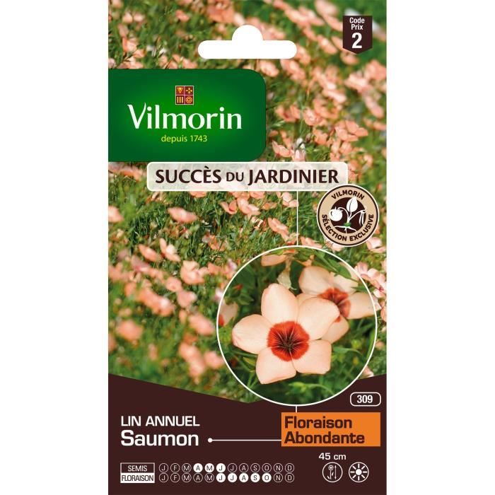 VILMORIN Lin annuel saumon