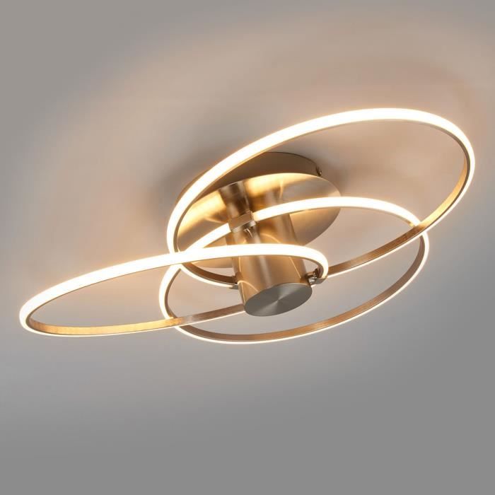  Plafonnier  LED Antoni ultra moderne 3 anneaux Achat 