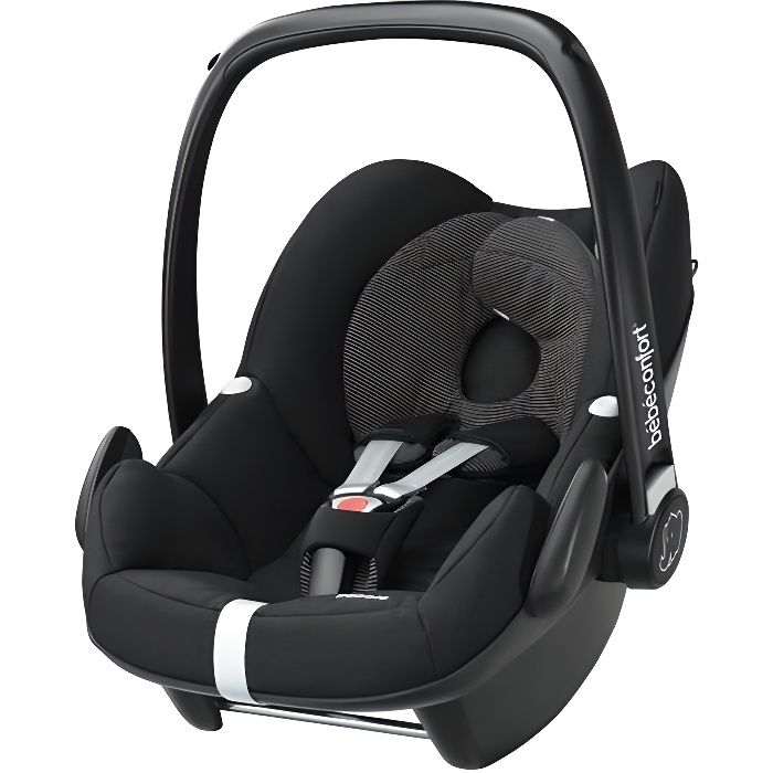 BEBE CONFORT Siège Auto Groupe 0+ Pebble Black Raven