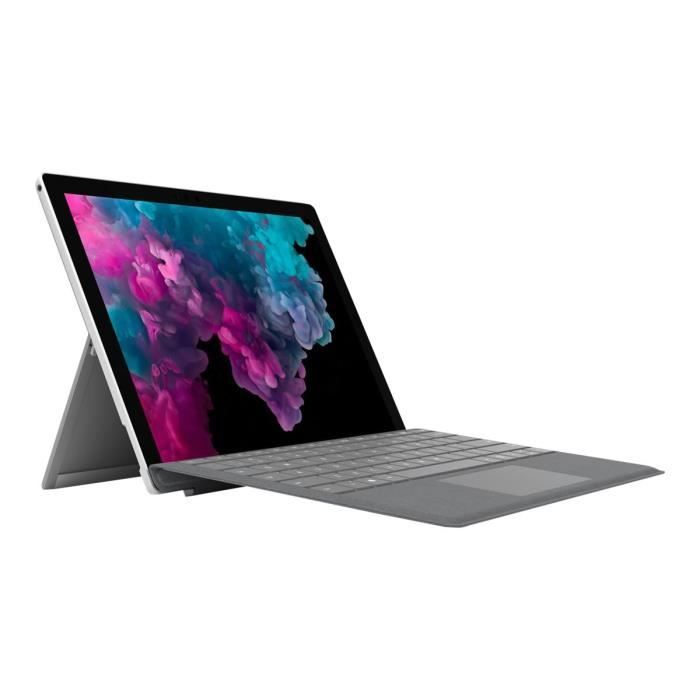  Surface Pro 6 Tablette Core i7 8650U - 1.9 GHz3