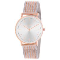 MONTRE CLUELESS Montre Quartz Fame en Acier Argenté et Ro MONTRE CLUELESS Montre Quartz Fame en Acier Argenté et Ro