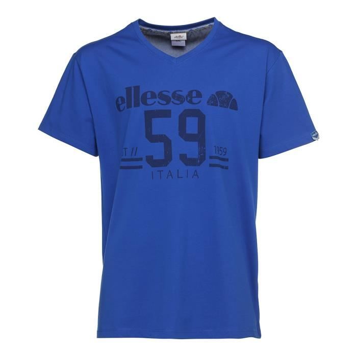 ELLESSE T-Shirt Caly 4 - Homme - Bleu